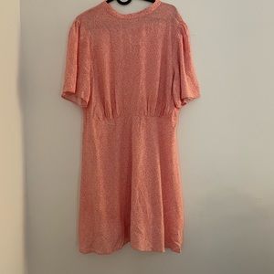 New Look Mini Dress, Floral Pink, Size US12